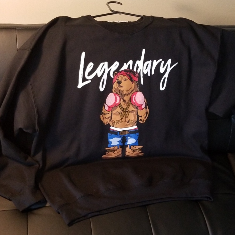 Bear crewneck xl black